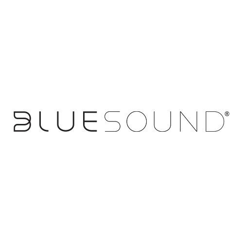 Bluesound wireless streaming speakers for high-resolution audio.